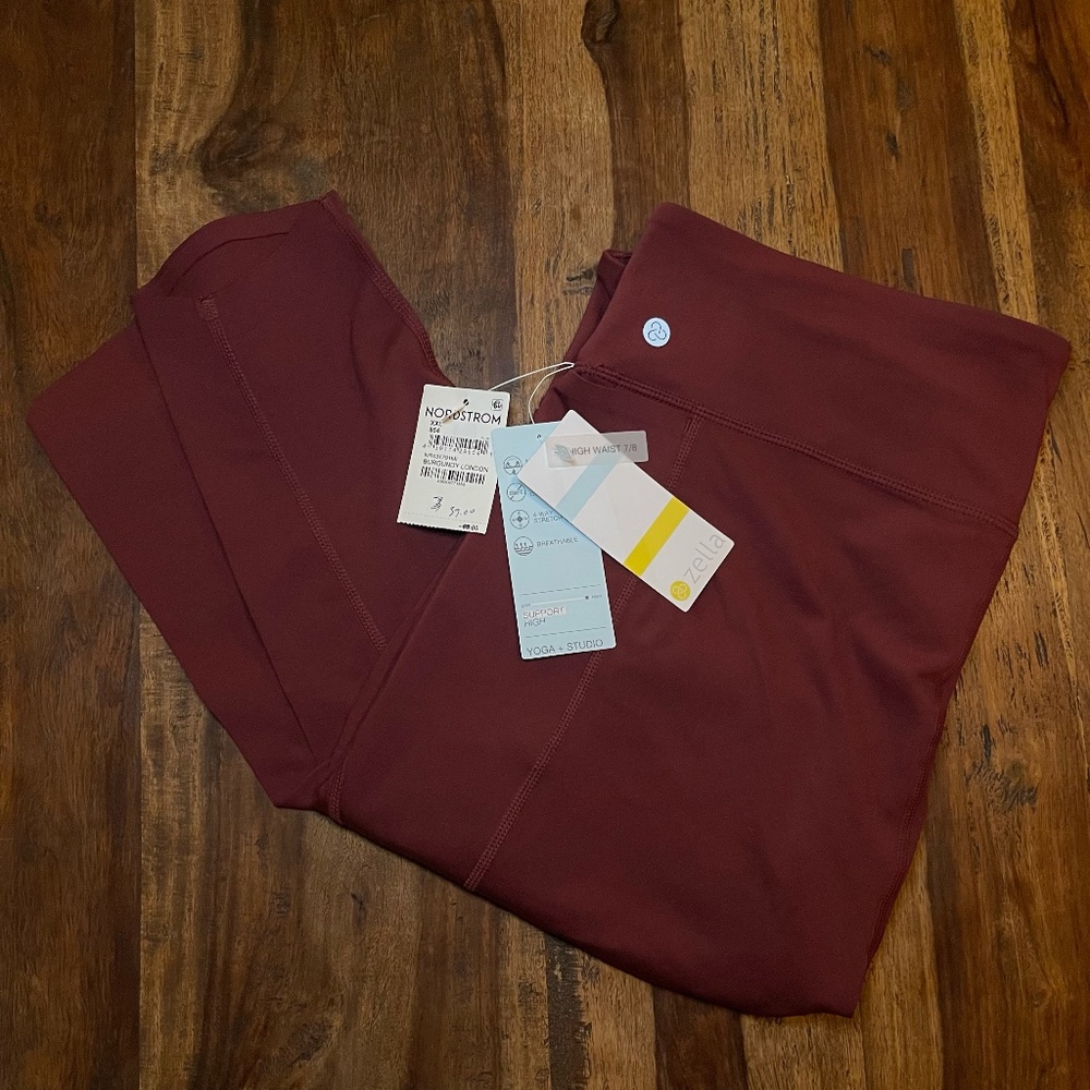 Zella High Waist 7/8 Yoga Leggings